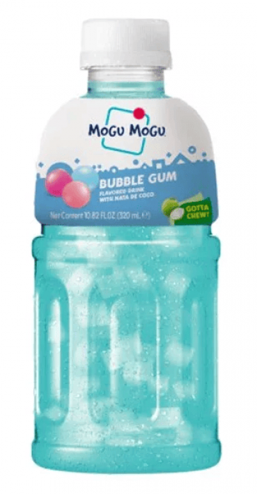 Mogu Mogu kokosové kousky nápoje - Bubble Gum 320ml