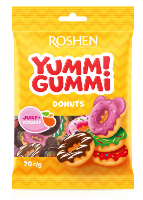 ROSHEN Yummi Gummi - Donuts 70g