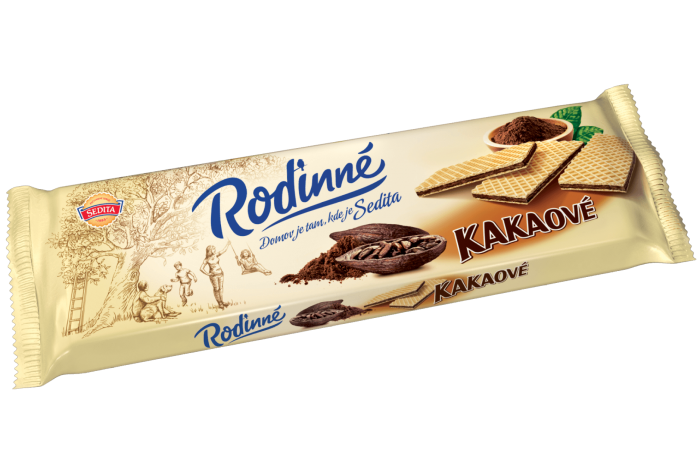 Rodinné oplatky - Kakaové 130g