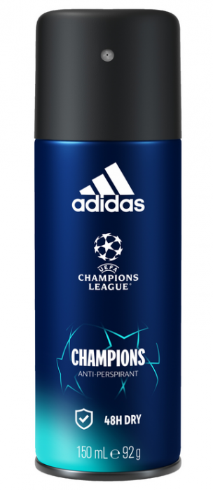 Adidas MEN Deodoranty Spray 150ml Champions