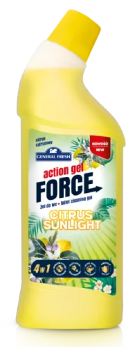 Force Action gel WC 1L Citrus