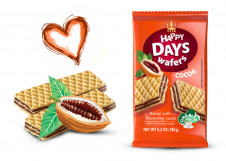 Happy Days Wafers - Kakao 180g