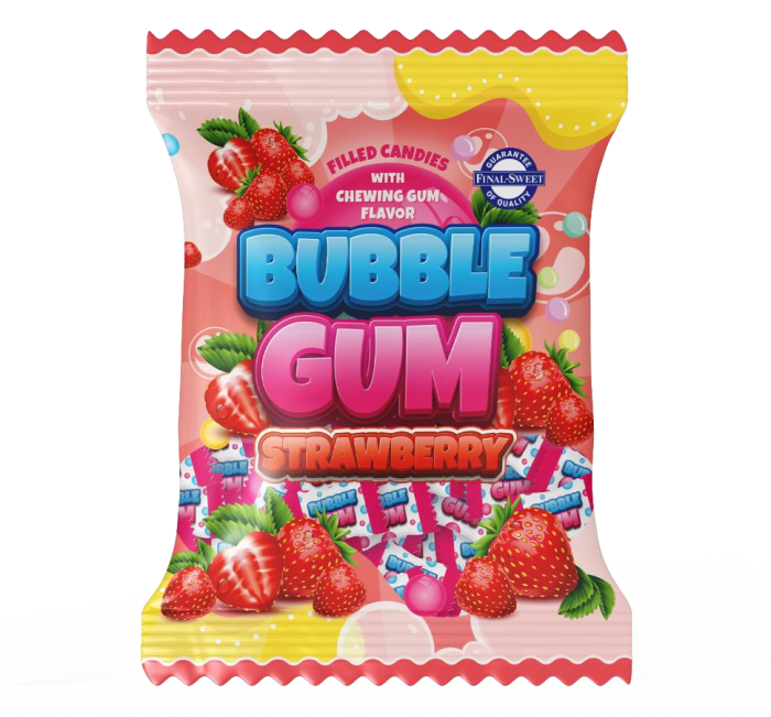 Bubble Gum - Strawberry 65g