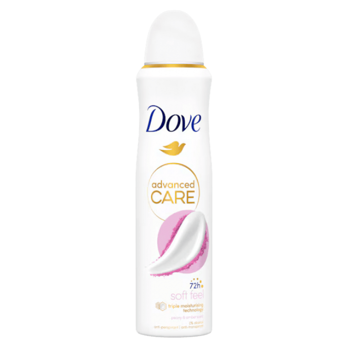 Dove Antiperspirant sprej 150ml Soft Feel