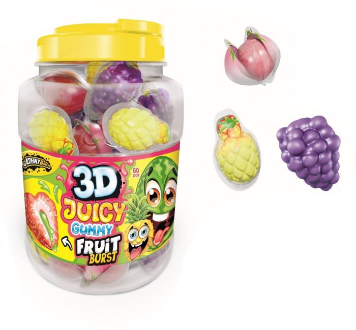 Johny Bee - 3D Juicy Gummy Fruit 18g