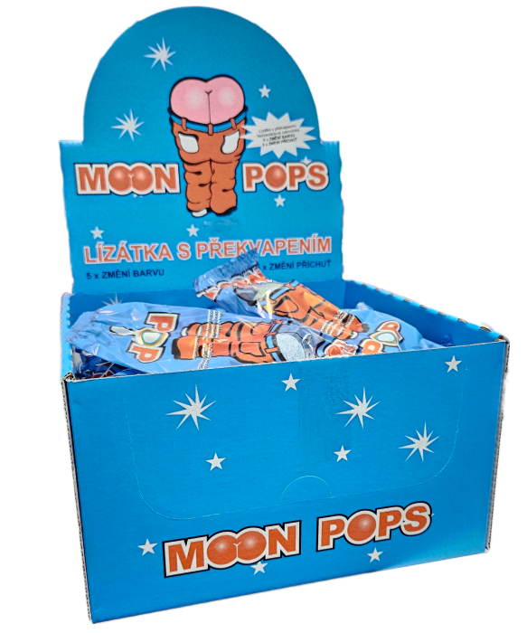 Moon Pops - lízátko s překvapením 16g