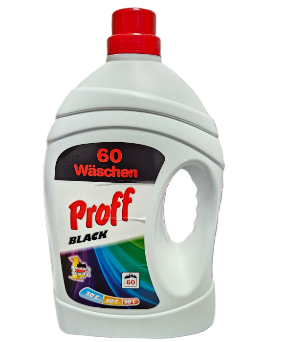 PROFF Prací gel 3L Black