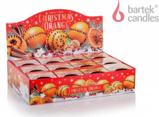 Bartek vonné svičky 115g Christmas Orange with Cinnamon