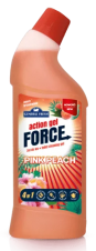 Force Action gel WC 1L Pink Peach