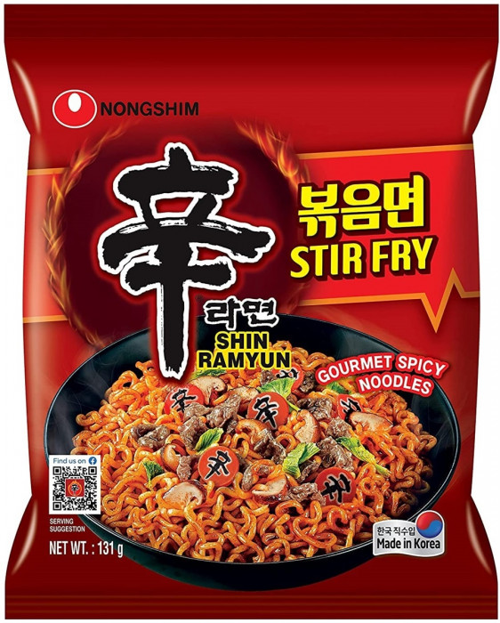 NongShim Shin Ramyun Stir Fry 131g