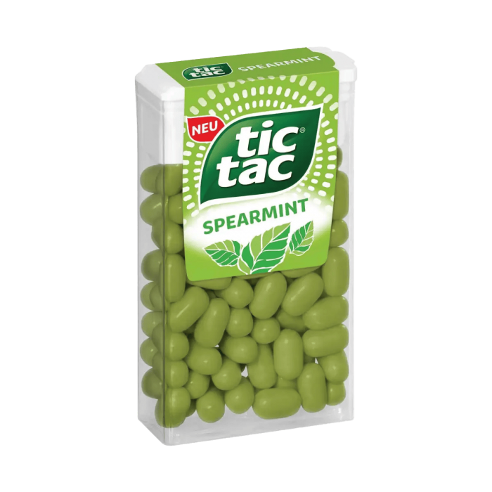 Tic Tac 18g Spearmint