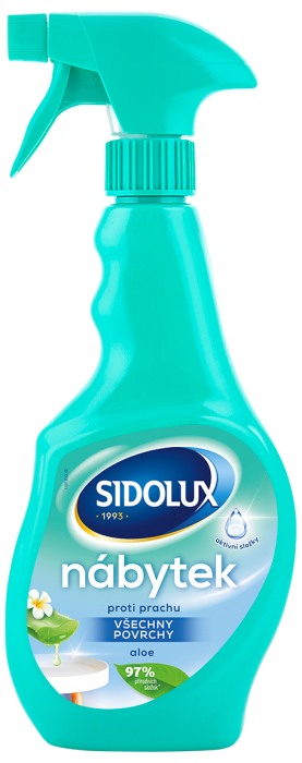 Sidolux Proti prachu s vůní Aloe vera 400ml