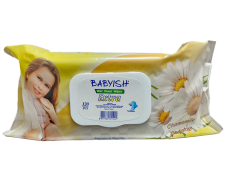 Babyish Extra vlhčené ubrousky 120ks Chamomile