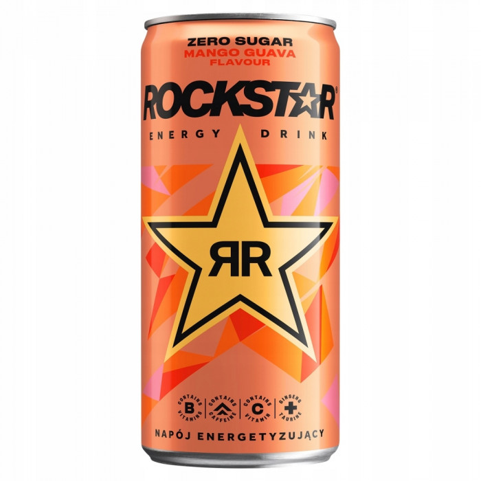 ROCKSTAR Energy Mango Guava - Zero 500ml