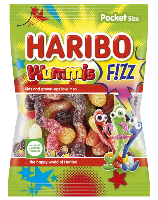 Haribo 80g Wummis Fizz