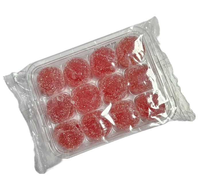 Klim želé Fruit Ball jahodové kuličky 245g