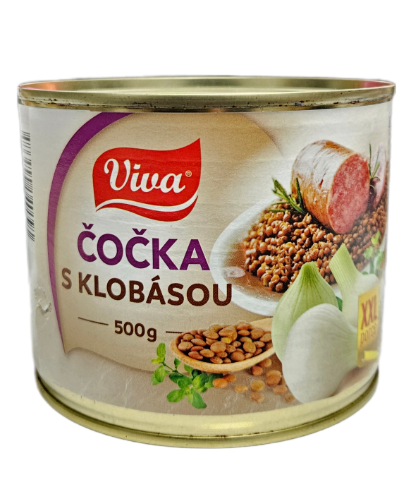 Viva - Čočka s klobásou 500g XXL