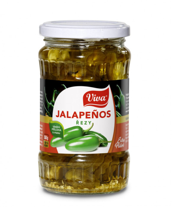 Viva - Jalapeños řezy 350g