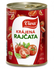 Viva - Rajčata krájená 400g