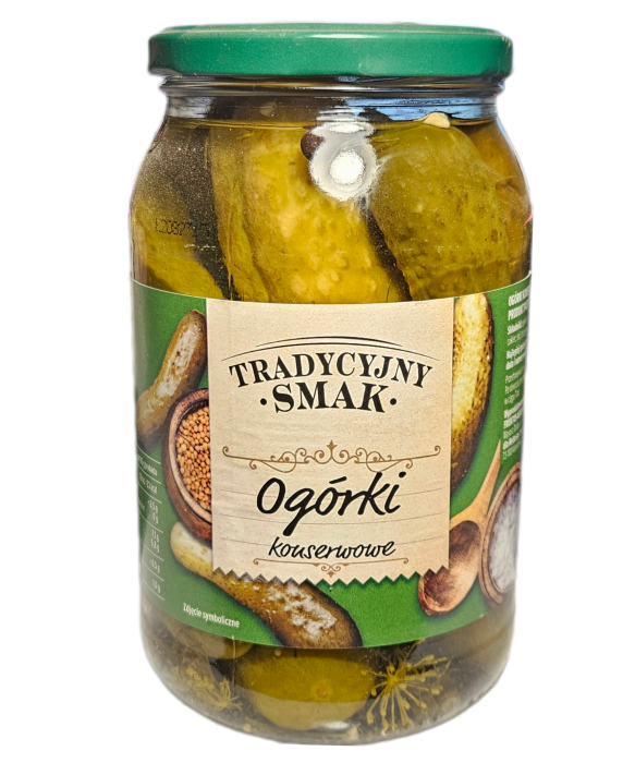 Okurky Tradiční - nakládané konzervované okurky 870g