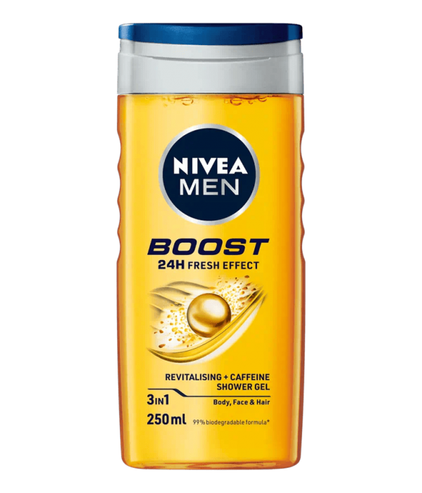 Nivea MEN Sprchový Gel 250ml Boost