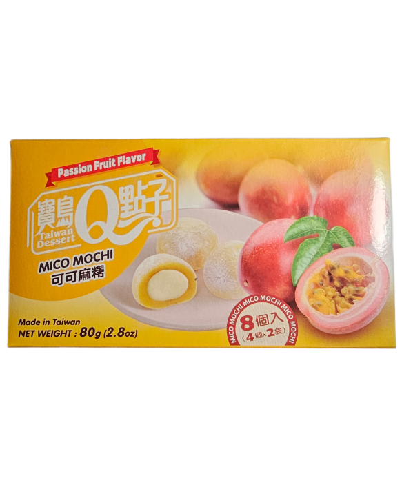 Taiwan Dessert Q Mochi 80g Marakuja