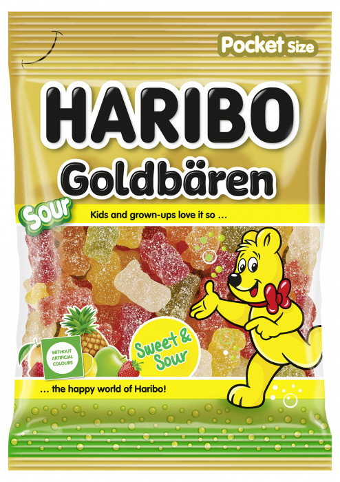 Haribo 80g Goldbären Sour