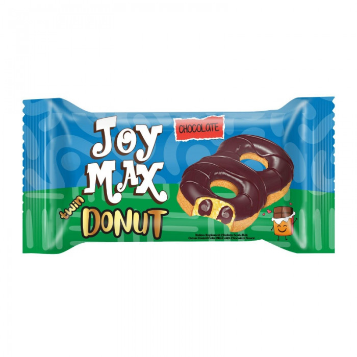 Joy Max Twin Donut - Čokoláda 40g