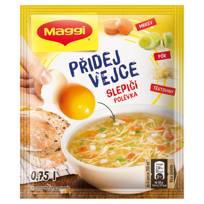 Maggi Přidej vejce Polévka Slepičí 32g