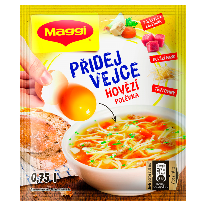 Maggi Přidej vejce Polévka Hovězí 44g