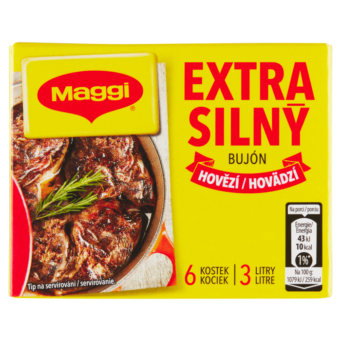 MAGGI EXTRA SILNÝ Bujón 3L 60g