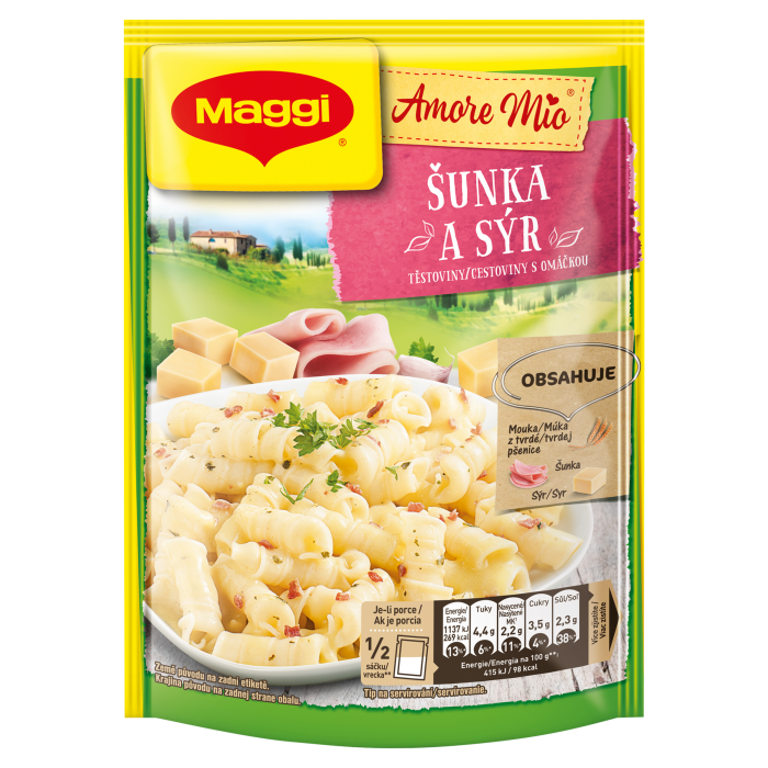 MAGGI AMORE MIO Šunka Sýr 140g