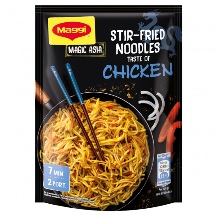 Maggi Magic Asia Smažené nudle se slepičí chutí 121g