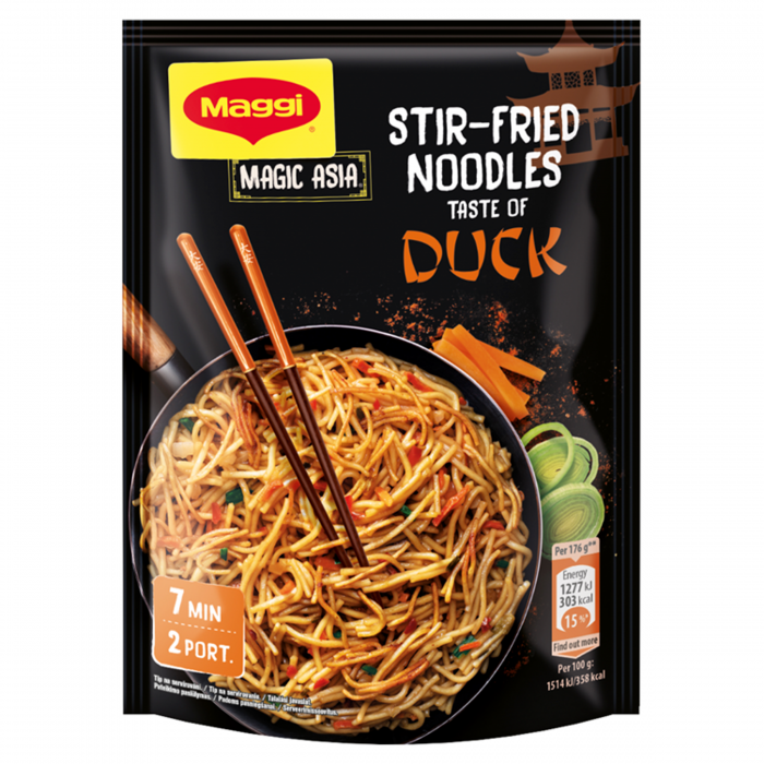 Maggi Magic Asia Smažené nudle s chutí kachny 119g