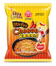 Ottogi Cheese Ramen Stir-Fry SPICY 130g