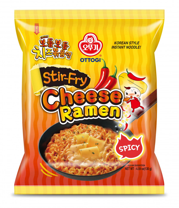 Ottogi Cheese Ramen Stir-Fry SPICY 130g