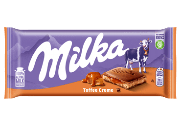 MILKA 100g Toffee Karamel