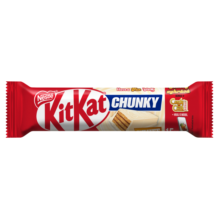 KIT KAT CHUNKY Bílý UTZ MB 24x40g CZ