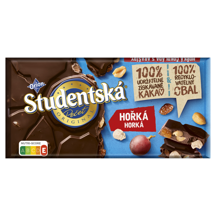 ORION STUDENTSKÁ PEČEŤ Hořká 16x170g CZ