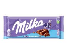 MILKA 95g Bubbly Alpine Milk