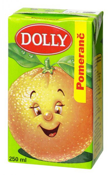 DOLLY 250ml Pomeranč