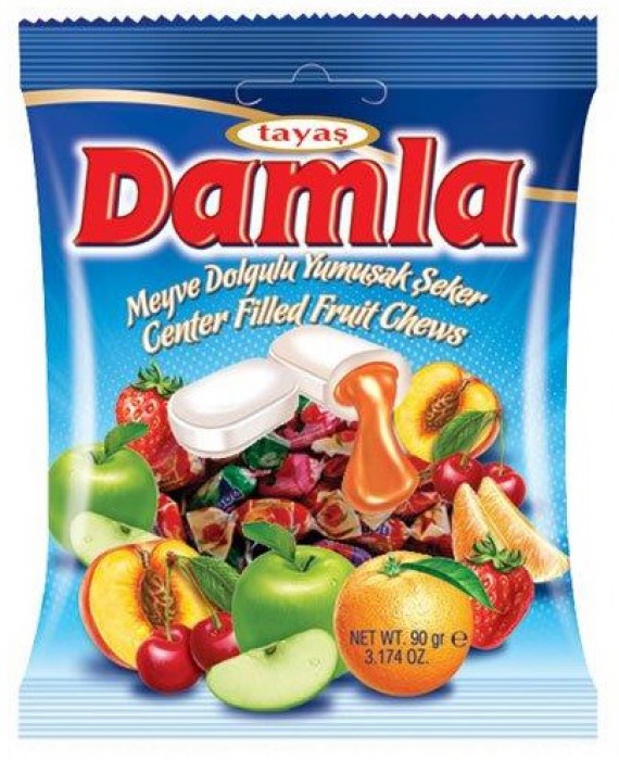 Tayas Damla 90g/100g Ovocný mix