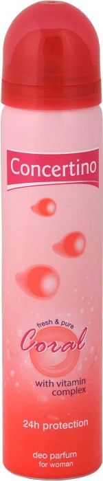 Concertino Deodorant 75ml Coral