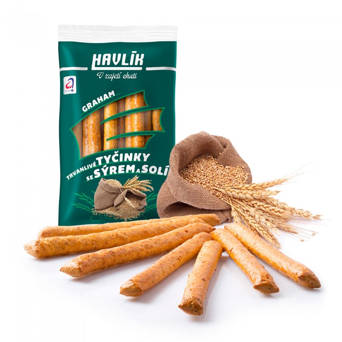 Havlík Tyčinky 90g Graham