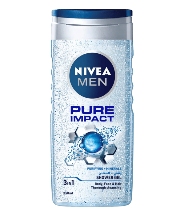 Nivea MEN Sprchový Gel 250ml Pure Impact