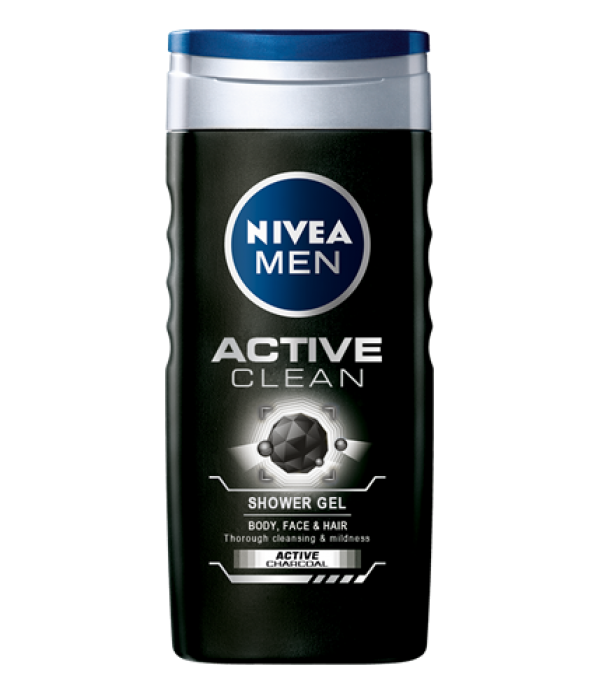 Nivea MEN Sprchový Gel 250ml Active Clean