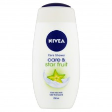 Nivea Sprchový Gel 250ml Care & Star fruit