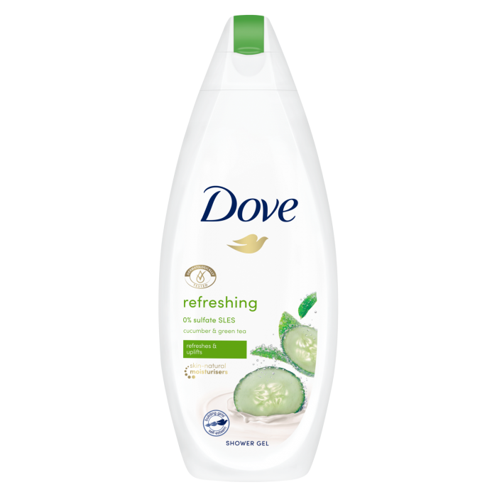 Dove Sprchový Gel 250ml Cucumber & Green Tea Scent