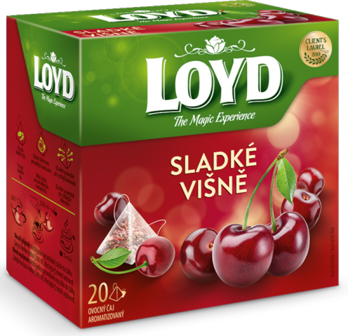 Loyd Pyramida Sladké Višně 20x2g