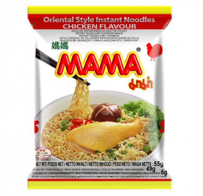 MaMa Instantní nudle 55g Kuřecí